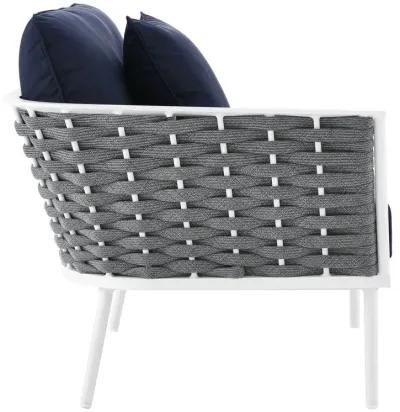 Stance Outdoor Patio Aluminum Left-Facing Armchair