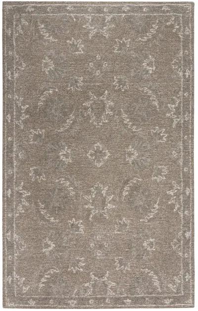 Harmony Brown  Wool 8'9" x 11'9" Rectangle Rug