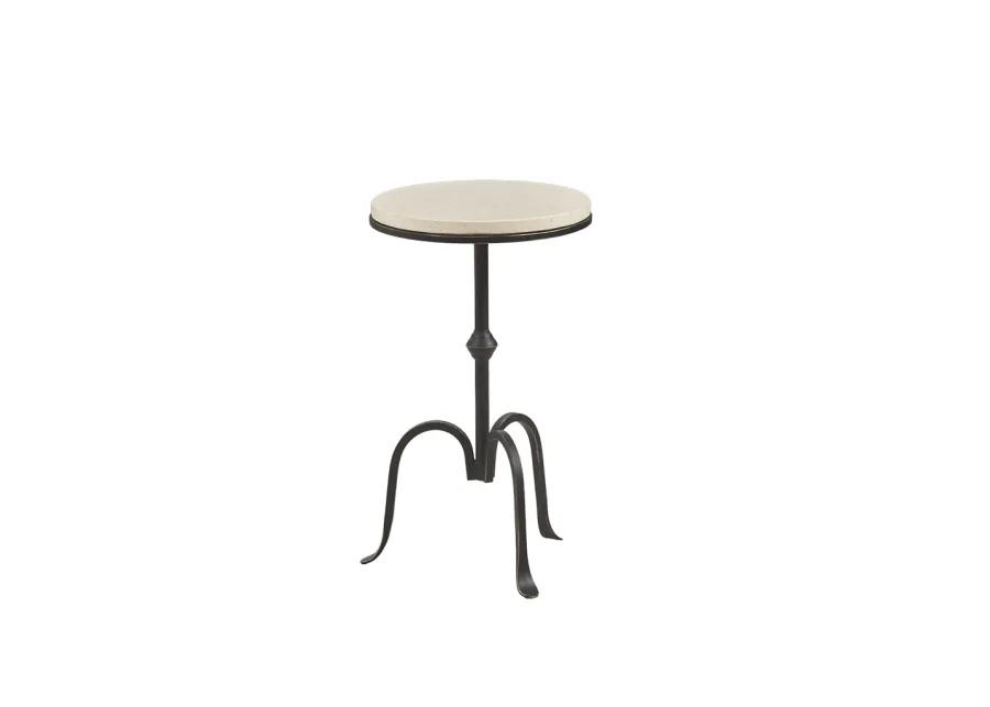 Madison Park Gaberial Black Accent Table