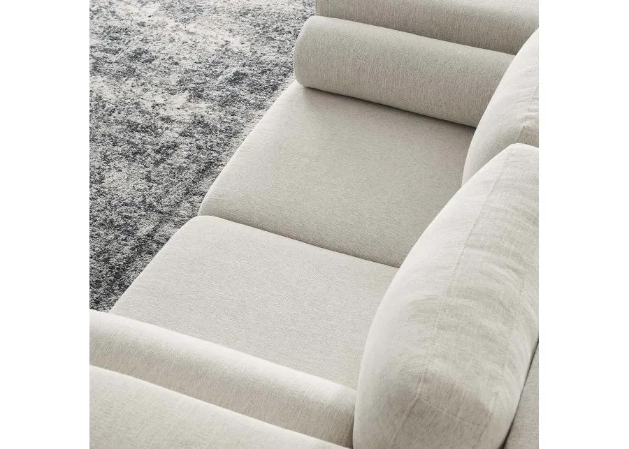 Visible Fabric Loveseat