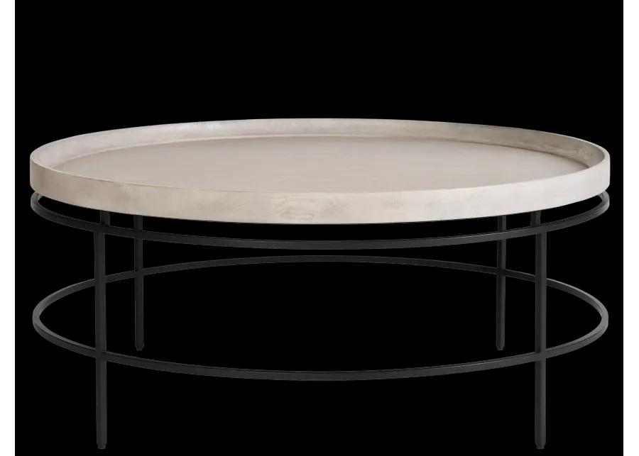 Round Tray Top Cocktail Table