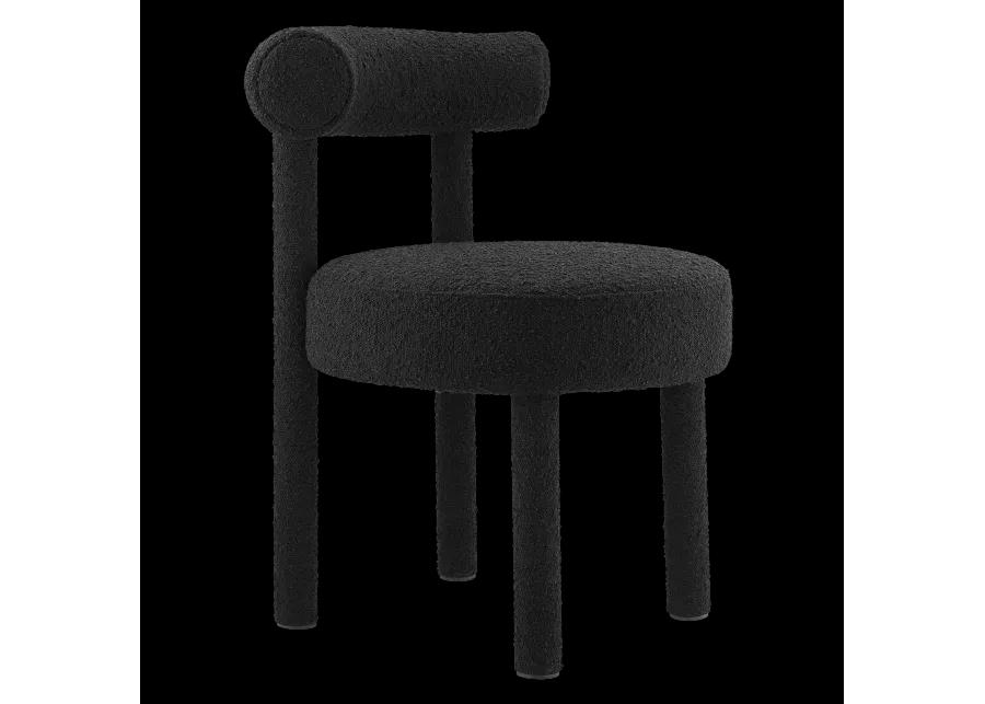 Toulouse Boucle Fabric Dining Chair