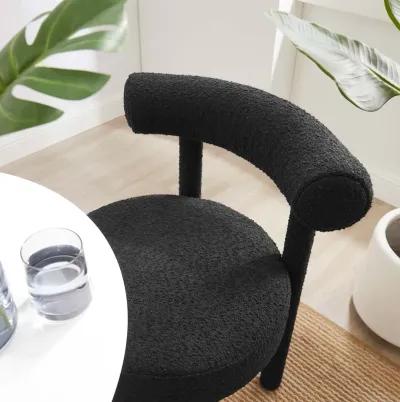 Toulouse Boucle Fabric Dining Chair