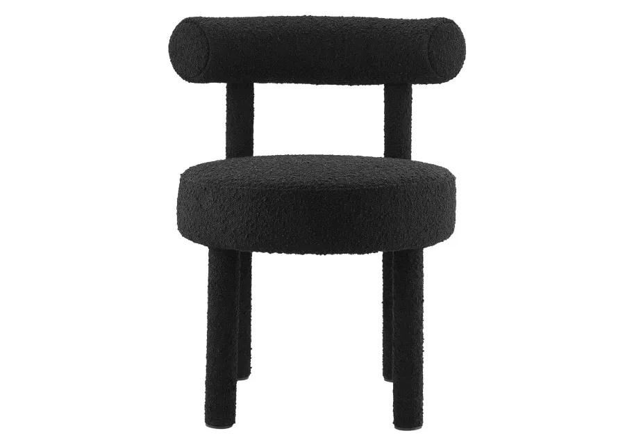 Toulouse Boucle Fabric Dining Chair