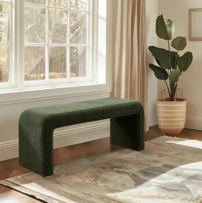 Boucle Waterfall Bench