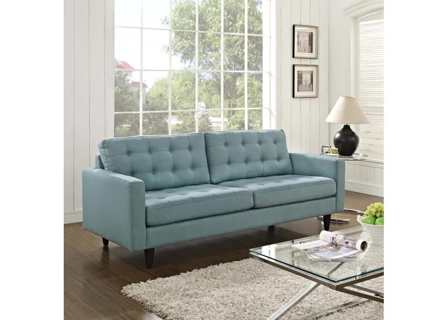 Empress Upholstered Fabric Sofa