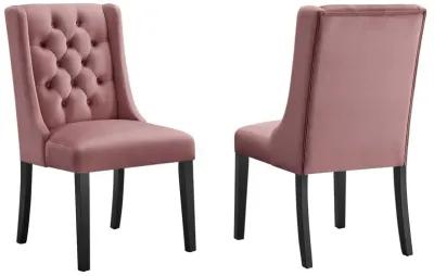 Baronet Performance Velvet Dining Chairs - Set of 2