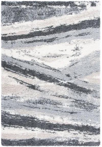 FONTANA SHAG Small Rectangle Power Loomed 4' X 6' Rug