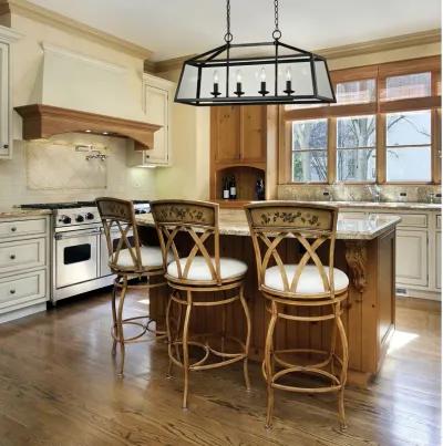 Alanna 10" Wide 4-Light Chandelier - Oil Rubbed Bronze