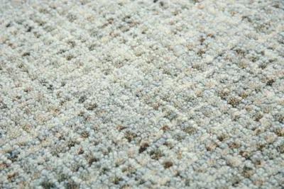 Talbot Light Gray Tweed Wool 3' x 5' Rectangle Rug