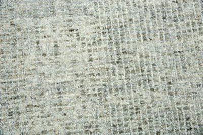 Talbot Light Gray Tweed Wool 3' x 5' Rectangle Rug