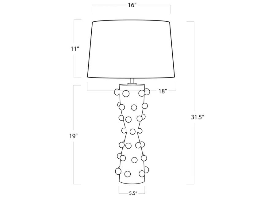 Pom Pom Table Lamp