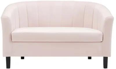 Prospect Channel Tufted Performance Velvet Loveseat