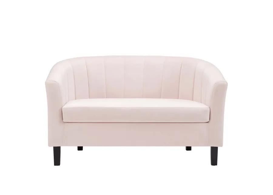 Prospect Channel Tufted Performance Velvet Loveseat