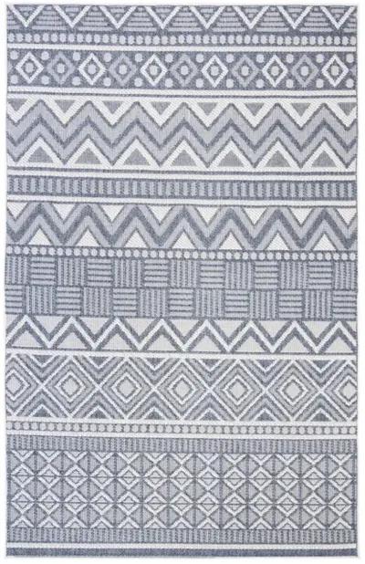 Safavieh BERMUDA 800 Collection BMU818N-9 Navy / Creme 9' X 12'