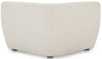 Amelia Corner Chair Warm White