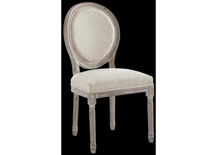 Emanate Vintage French Upholstered Dining Chair