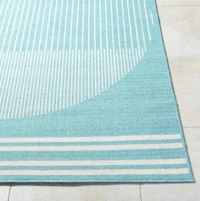 Alfresco ALF-9691 7'3" x 7'3" Machine Woven Rug