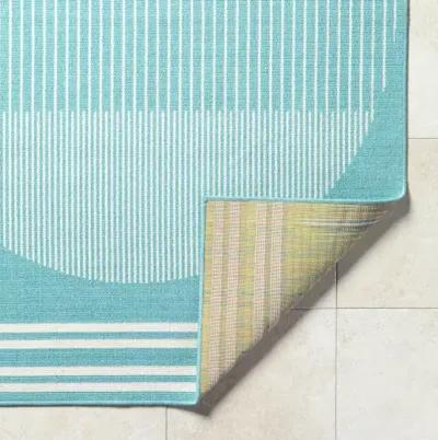 Alfresco ALF-9691 7'3" x 7'3" Machine Woven Rug