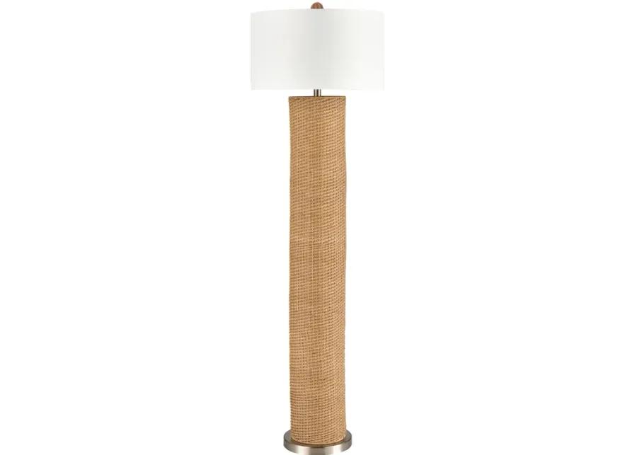 Mulberry Lane 64" High 1-Light Floor Lamp - Natural