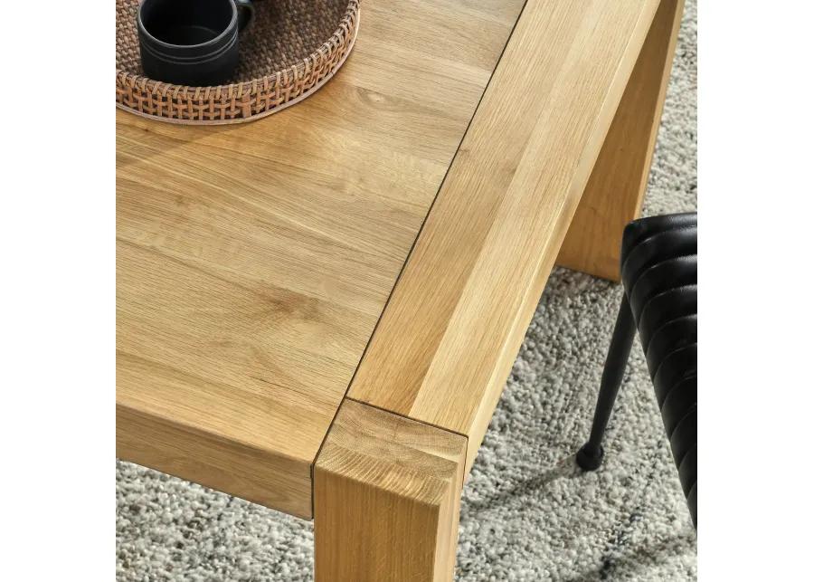 Parsons 84" Dining Table Natural