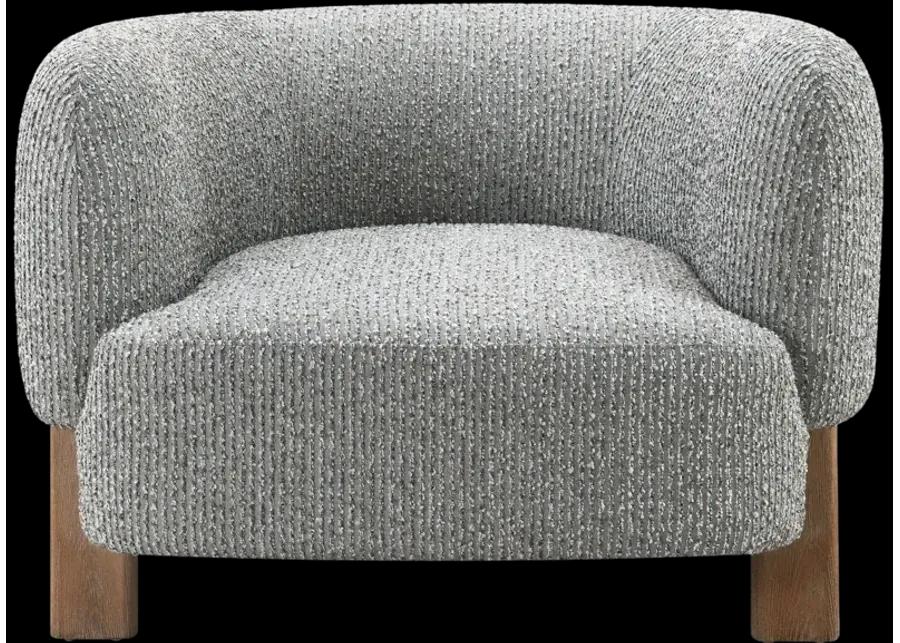 Round-Back Accent Chair