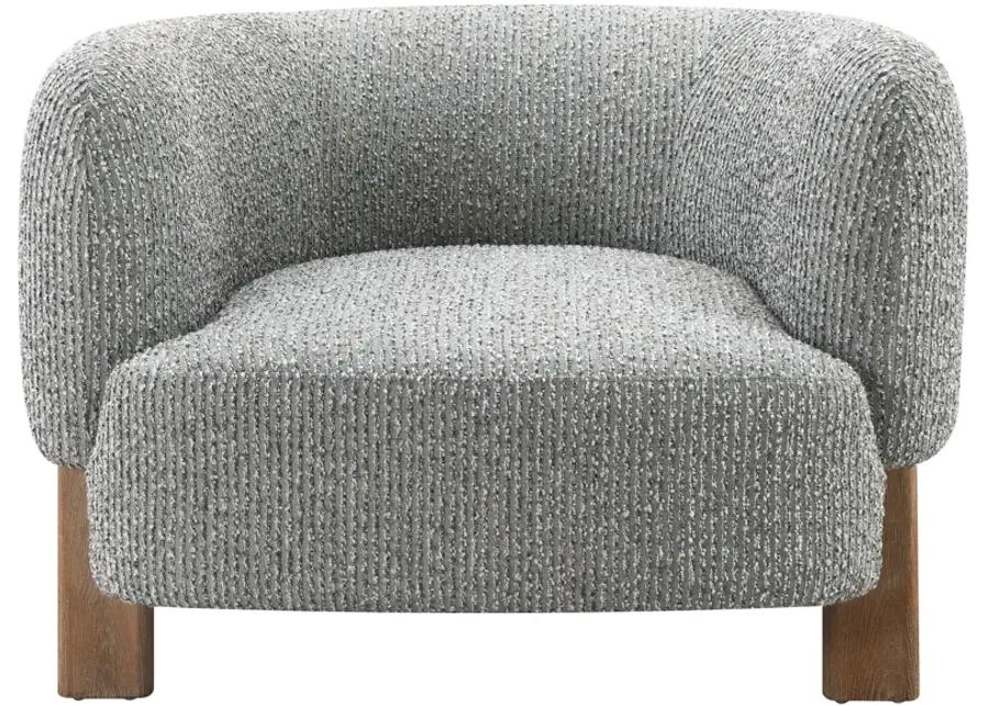 Round-Back Accent Chair