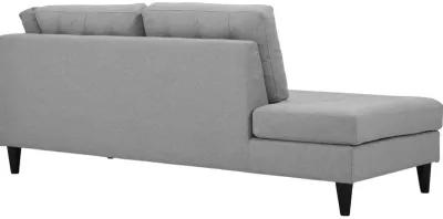 Empress 2-Piece Upholstered Left Facing Bumper Sectional