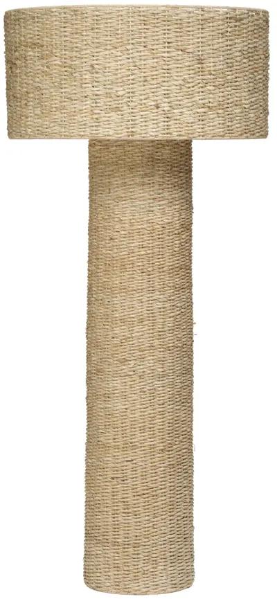 Big Island Woven Floor Lamp, Natural