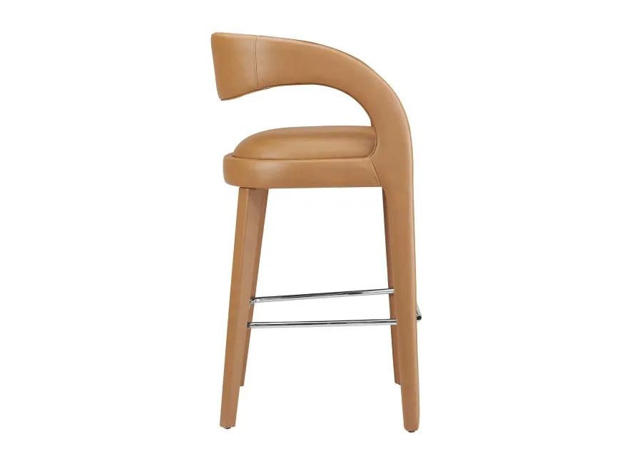 Pinnacle Vegan Leather Barstool  - Set of 2