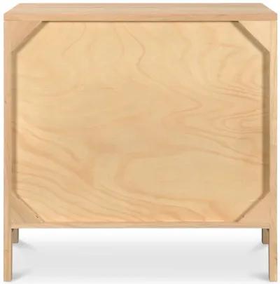 TEEDA 3 DRAWER NIGHTSTAND NATURAL