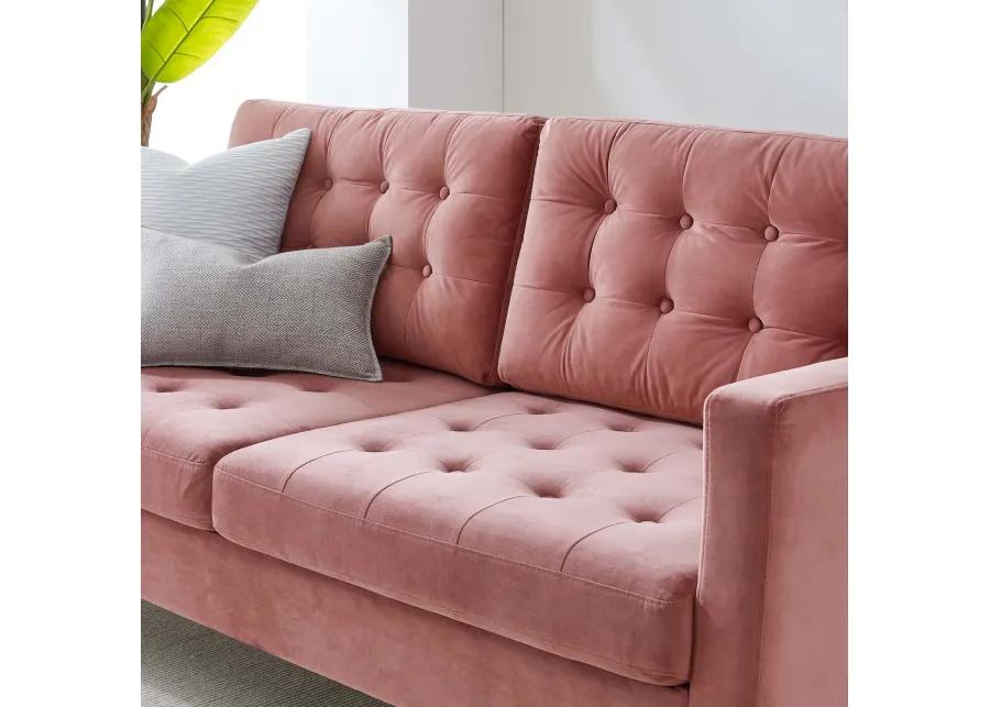 Exalt Tufted Performance Velvet Sofa