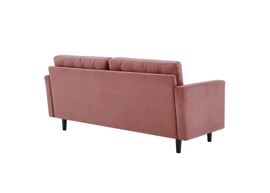 Exalt Tufted Performance Velvet Sofa