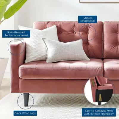 Exalt Tufted Performance Velvet Sofa