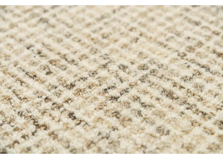 Brindleton Beige/Brown Tweed Wool 9'x12' Rectangle Rug