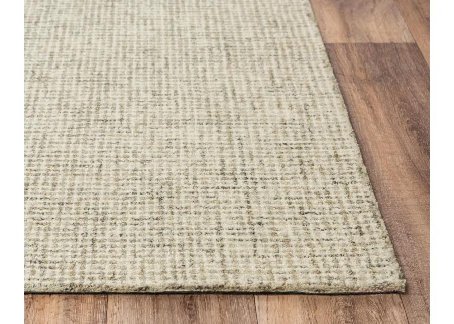 Brindleton Beige/Brown Tweed Wool 9'x12' Rectangle Rug