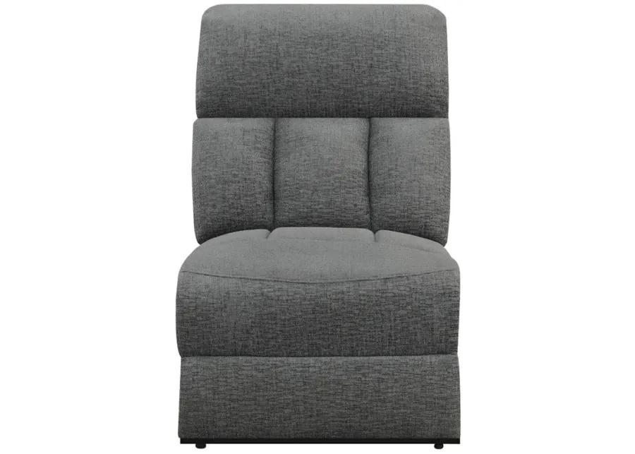 Bahrain Upholstered Motion Sofa Charcoal