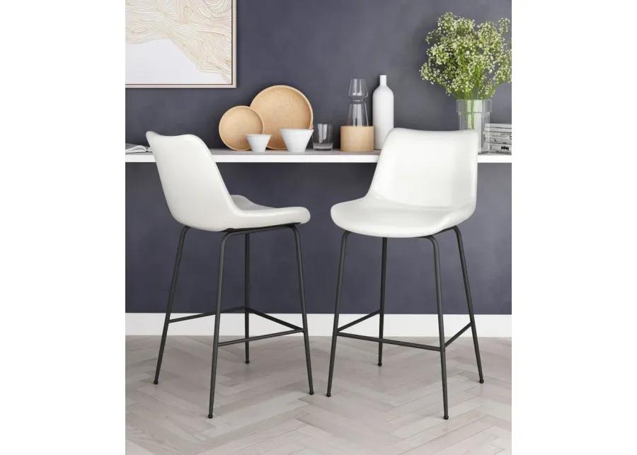 Byron Counter Stool White