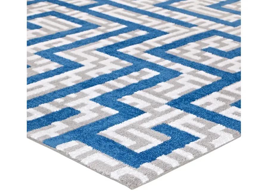 Nahia Geometric Maze 5x8 Area Rug