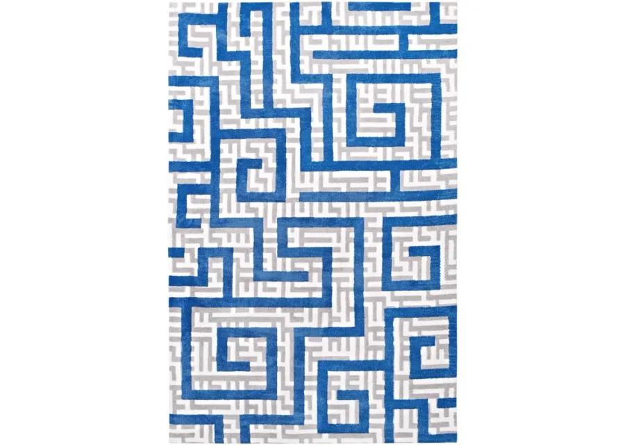 Nahia Geometric Maze 5x8 Area Rug