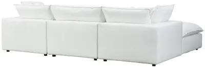 Cali Pearl Modular 4 Piece Sectional