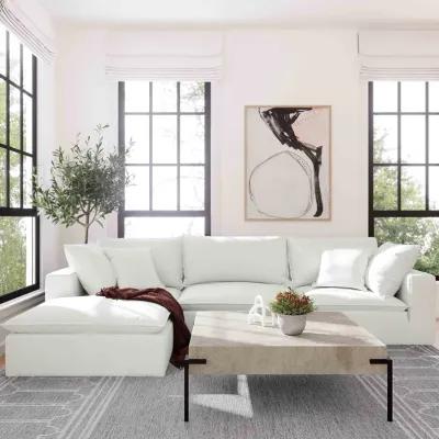 Cali Pearl Modular 4 Piece Sectional