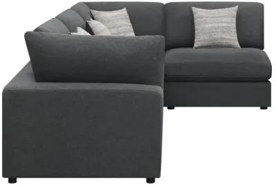 Ballyhea 4-Piece Upholstered Modular Sectional