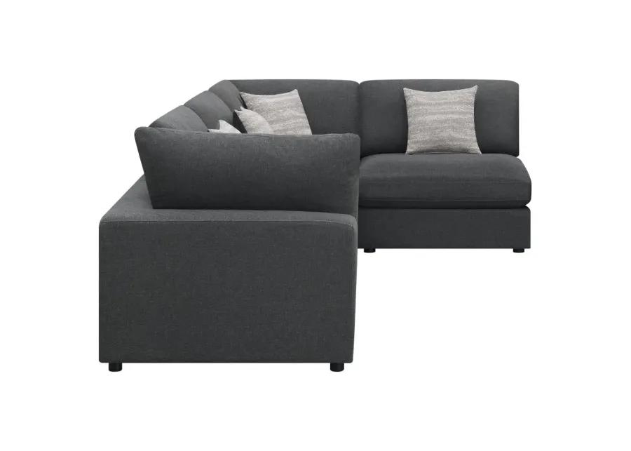 Ballyhea 4-Piece Upholstered Modular Sectional