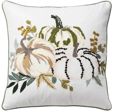 HARVEST 2022 Pumpkin Green Pillow