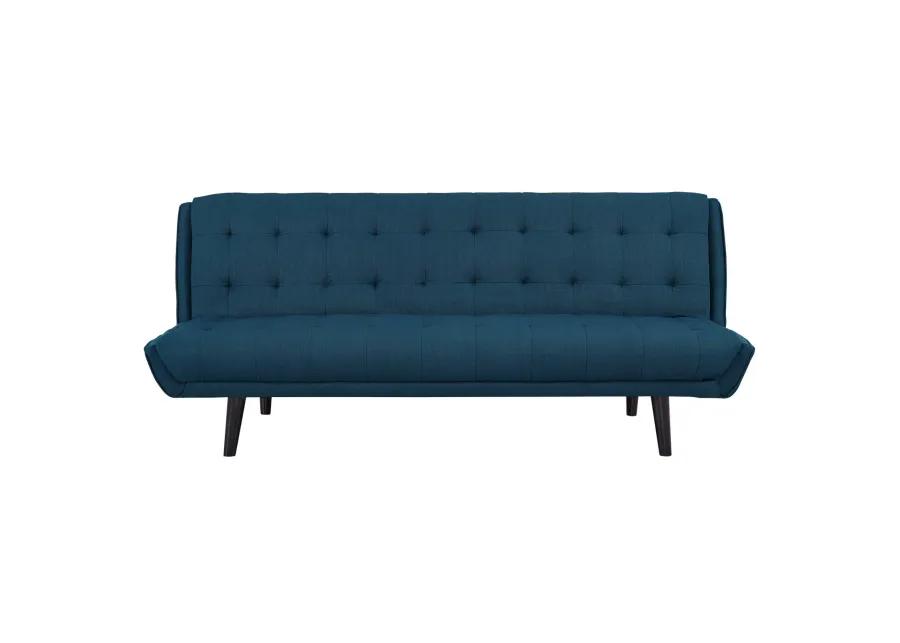 Glance Tufted Convertible Fabric Sofa Bed