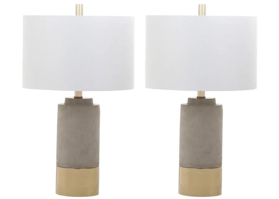 Brown Table Lamp - Set of 2