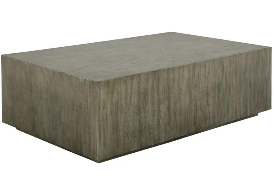 Kareem Modern Gray Coffee Table