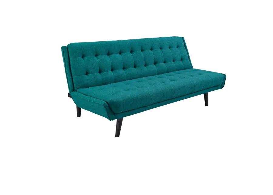 Glance Tufted Convertible Fabric Sofa Bed