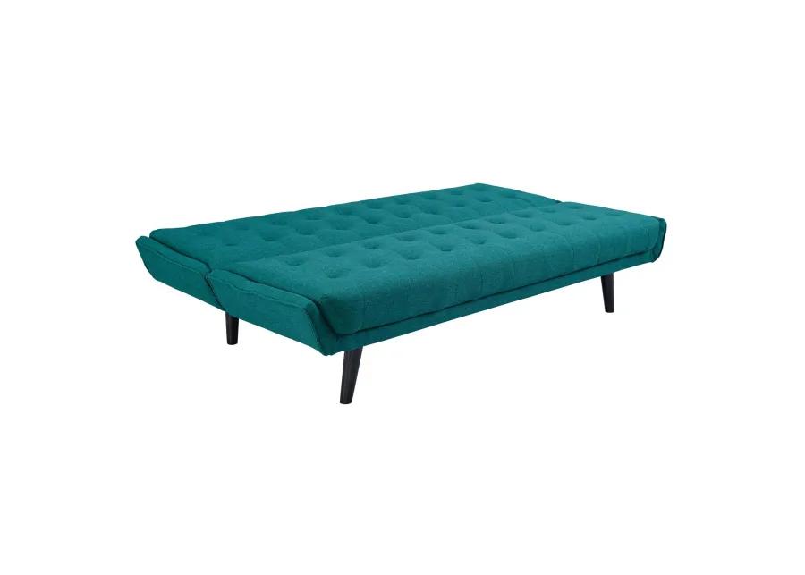 Glance Tufted Convertible Fabric Sofa Bed